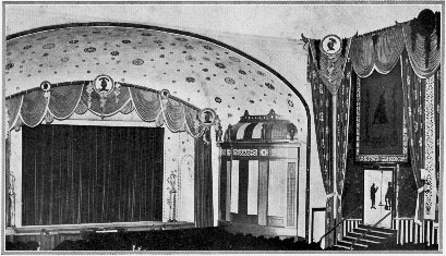 PROSCENIUM TREATMENT IN A THEATRE