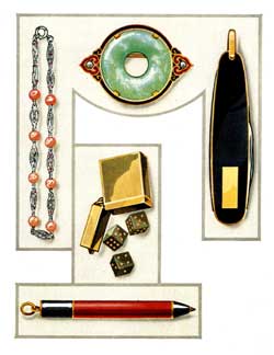 GIFTS FROM 1929 CARTIER CATALOG