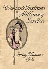 Book on Millinery from 1921
